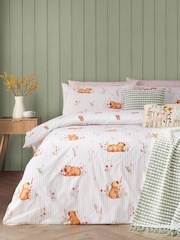 Catherine Lansfield Happy Capybara Reversible Duvet Cover and Pillowcase Set - Imagen 1 de 5