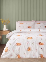 Catherine Lansfield Happy Capybara Reversible Duvet Cover and Pillowcase Set - Imagen 2 de 5