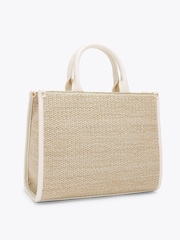 Carvela White Sorrento Midi Tote Bag - Image 3 of 4