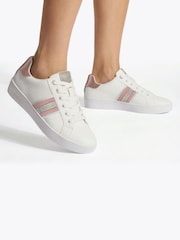 Carvela White/Pink Rapid Trainers - Image 1 of 5