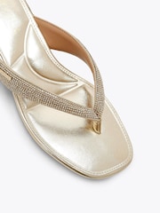 Carvela Gold Portici Sandals - Image 5 of 5