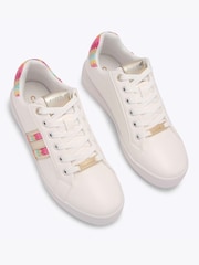 Carvela White Rapid Pumps - Image 2 of 5