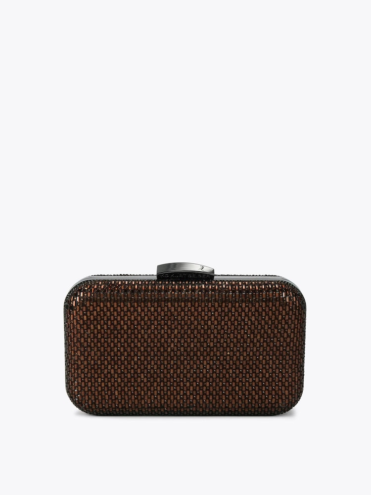 ブラウン - KG Kurt Geiger Fleur ボックスバッグ - 画像 1 / 4