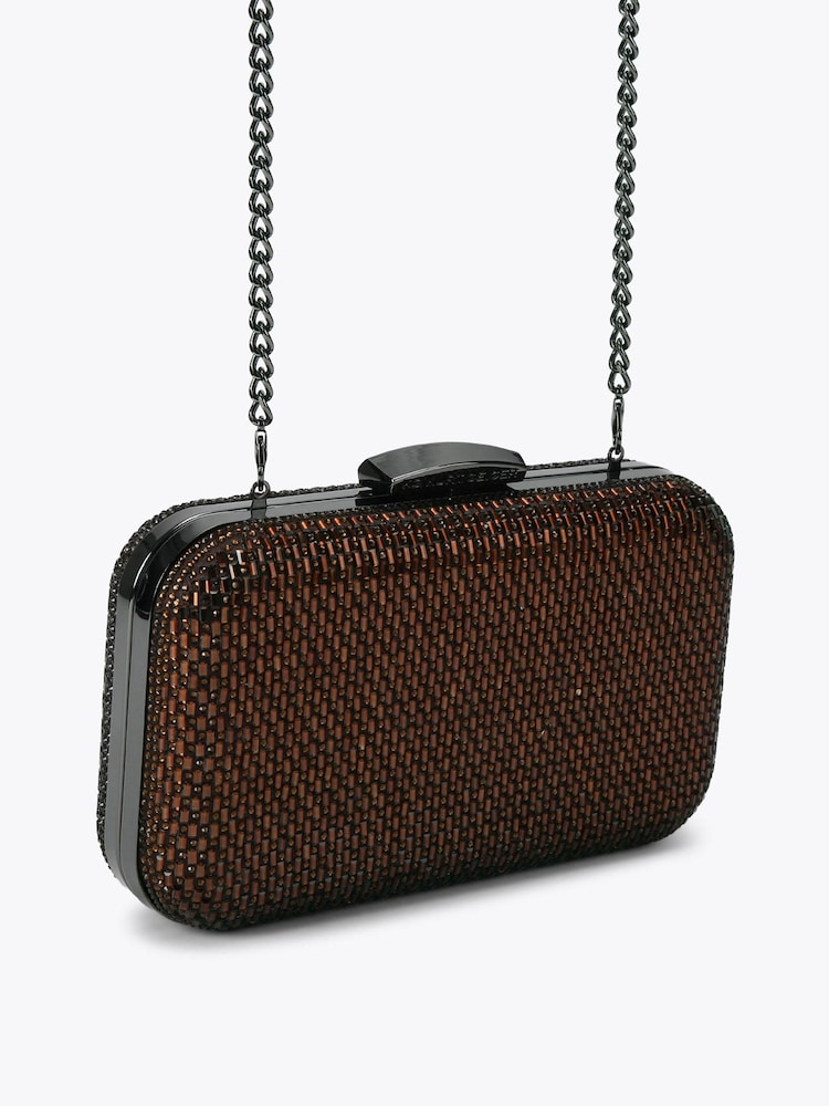 ブラウン - KG Kurt Geiger Fleur ボックスバッグ - 画像 2 / 4