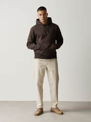 Brown Regular Fit Cotton Rich Hoodie - Image 2 of 8