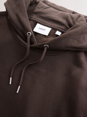 Brown Regular Fit Cotton Rich Hoodie - Image 8 of 8