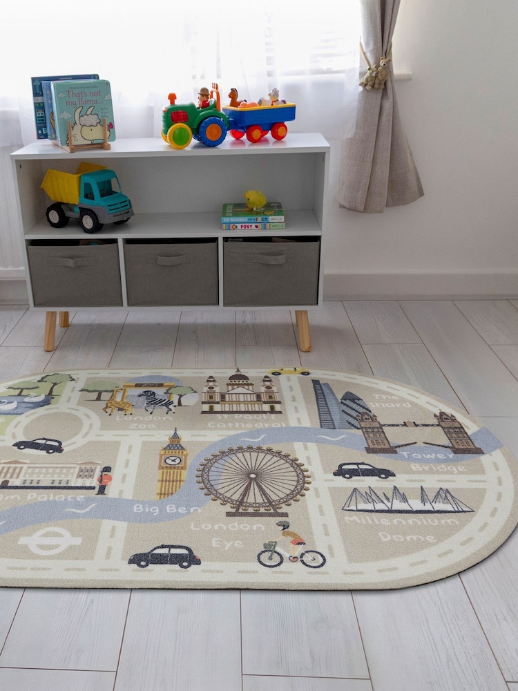 My Mat London Landmarks Childrens Playmat Rug - Image 1 of 3