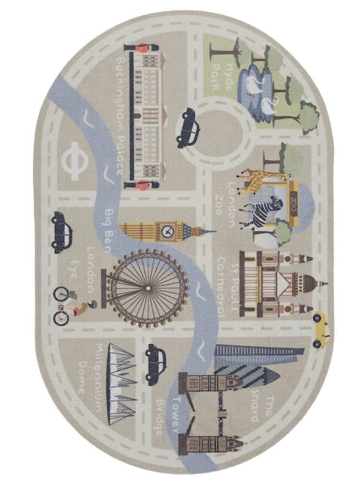 My Mat London Landmarks Childrens Playmat Rug - Image 2 of 3