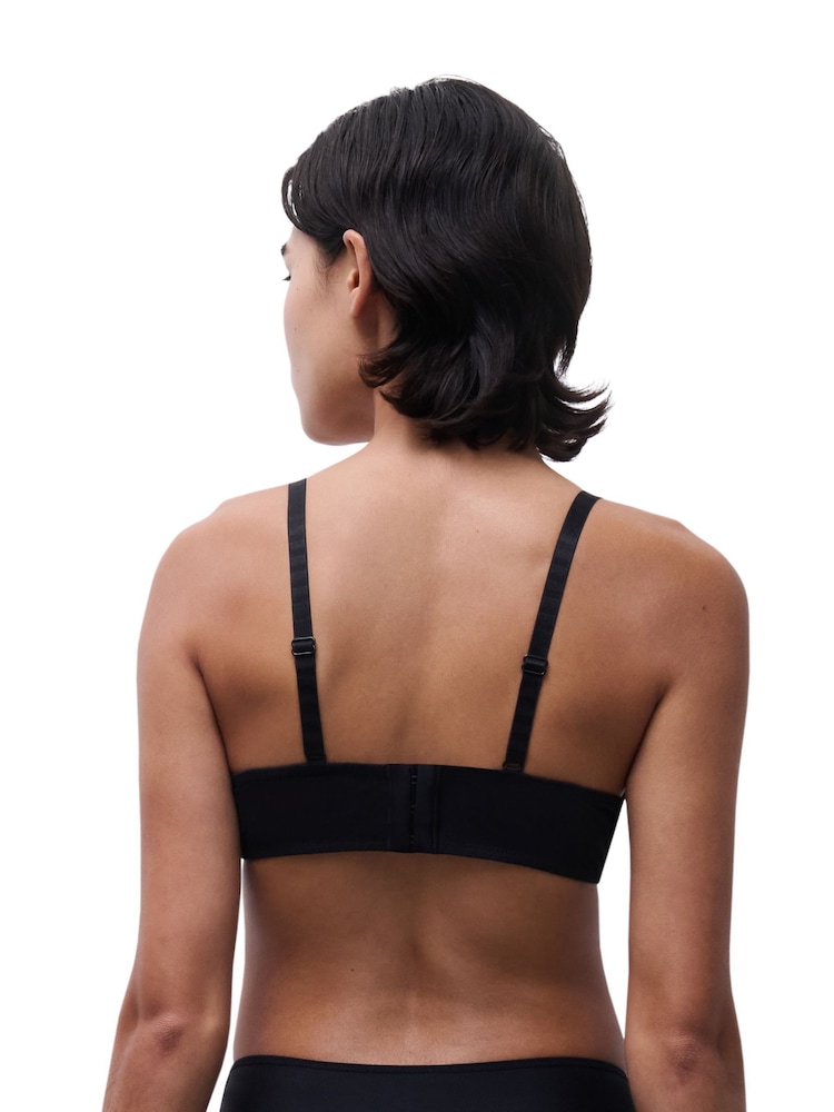 Chantelle Black Halo Memory Foam Underwired T-Shirt Bra - Image 2 of 3
