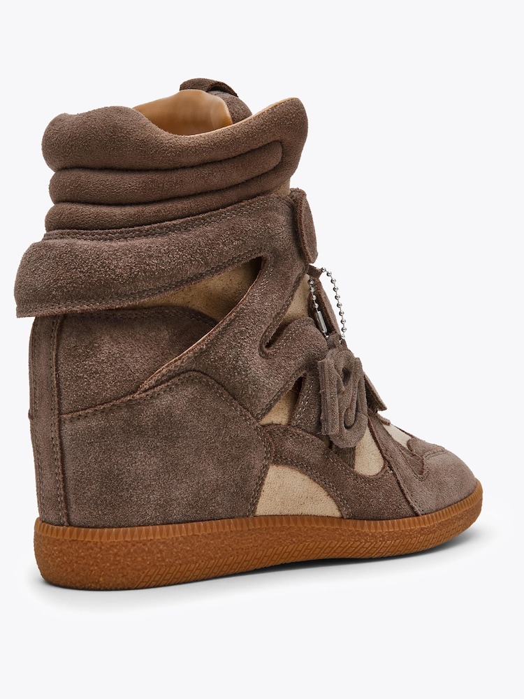 Steve Madden Nude Mavis Suede Pumps - Image 2 of 3 Steve Madden Nude Mavis Suede Pumps - Image 2 of 3