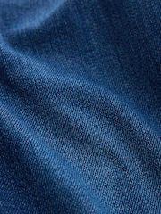 Dark Blue Mid Rise Super Soft Stretch Bootcut Jeans - Image 8 of 8