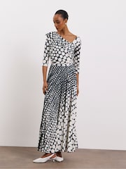 Robe plissée en jersey Joanna Hope - Image 1 de 4