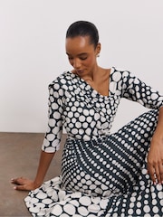 Robe plissée en jersey Joanna Hope - Image 3 de 4