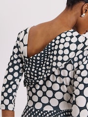 Robe plissée en jersey Joanna Hope - Image 4 de 4