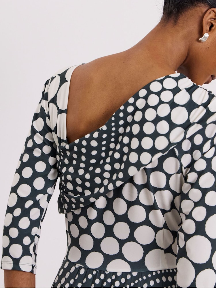 Robe plissée en jersey Joanna Hope - Image 4 de 4