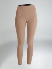 Aztec Diamond Brown Core Leggings - Image 5 of 5