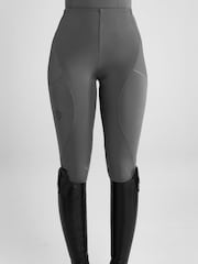 Aztec Diamond Grey Knee Grip Core Leggings - Image 2 of 6