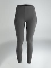 Aztec Diamond Grey Knee Grip Core Leggings - Image 6 of 6