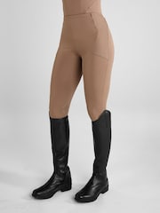 Aztec Diamond Brown Full Seat Core Leggings - Image 1 of 7