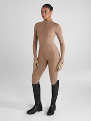 Aztec Diamond Brown Full Seat Core Leggings - Image 4 of 7