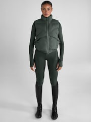 Aztec Diamond Green Core Mid-Layer Gilet - Image 2 of 7