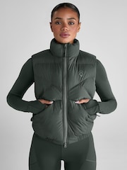 Aztec Diamond Green Core Mid-Layer Gilet - Image 3 of 7
