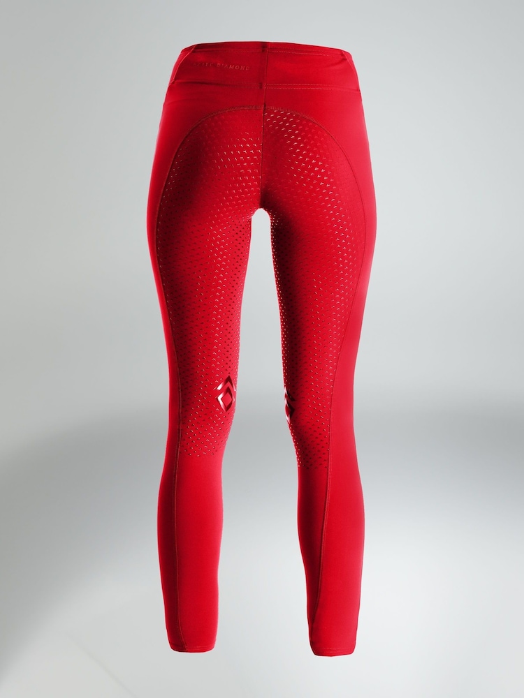 Aztec Diamond Red Full Seat Core Leggings - Image 5 of 5