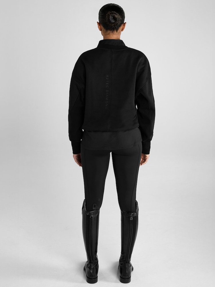 Aztec Diamond Black Sporting Goods Crew Neck Sweat Top - Image 2 of 6