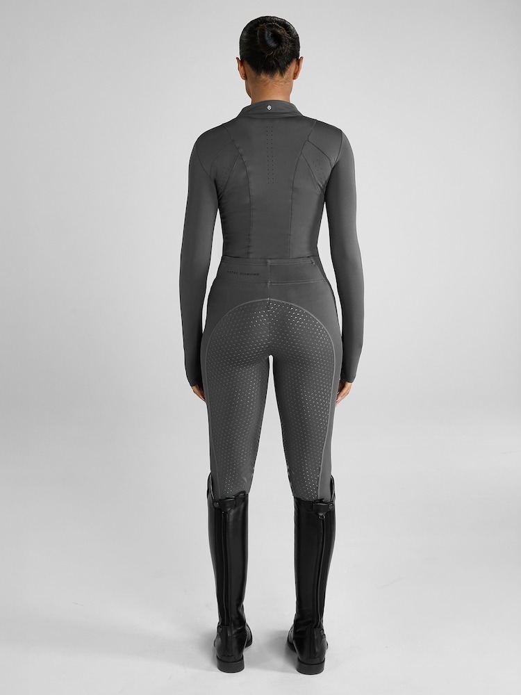 Aztec Diamond Grey Full Seat Core Leggings - Image 2 of 5