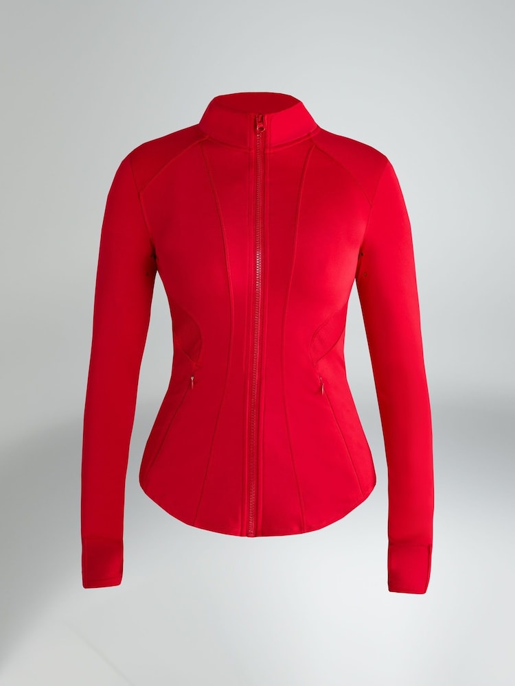 Aztec Diamond Red Core Fitted Jacket - Image 7 of 7 Aztec Diamond Red Core Fitted Jacket - Image 7 of 7