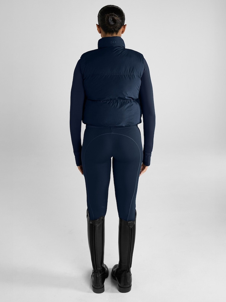 Aztec Diamond Blue Core Mid-Layer Gilet - Image 2 of 6