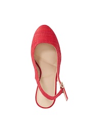 Dune London Red Wide Fit Capable Wedges - Image 5 of 6