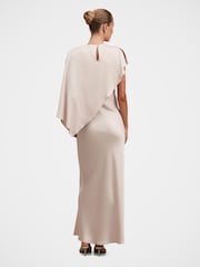Forever New Natural Zinnia Cape Maxi Dress - Image 2 of 4