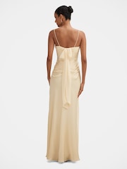 Forever New Yellow Claudia Petite Corset Maxi Dress - Image 2 of 4