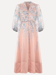Phase Eight Pink Alison Floral Dress - Image 6 of 6