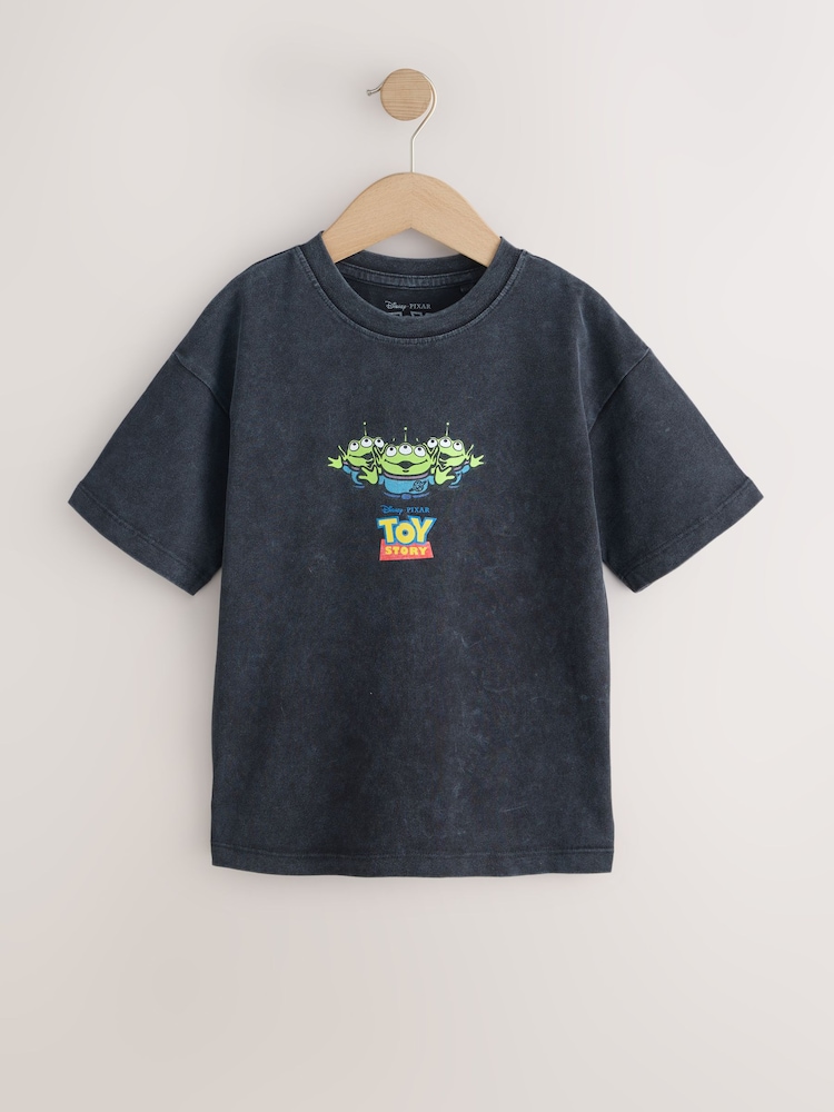 Black Washed Toy Story T-Shirt (3-12yrs) - Image 1 of 4