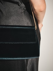 Green Foldover Clutch Bag - Image 3 of 3