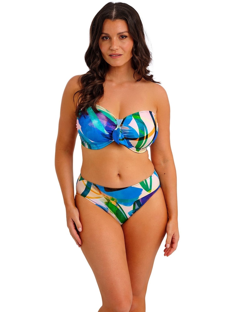 Fantasie Blue Molokai Shores Mid Rise Bikini Briefs - Image 2 of 6