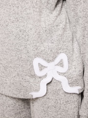Lipsy Jersey Bow Detail Lounge Pyjamas (5-16yrs) - 圖片 3，共 5
