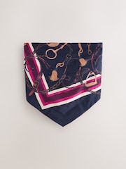 Purple Bandeau Boobtube Scarf Top - Image 5 of 7