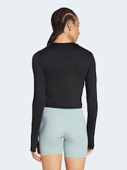 adidas Black Adi365 Running Essentials Longsleeve T-Shirt - Image 2 of 6