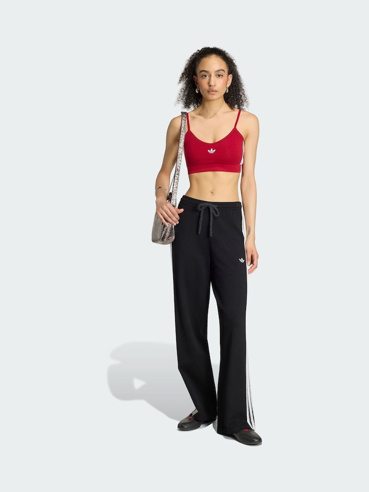 adidas Originals Black Knit Firebird Track Pants - Image 1 of 5 adidas Originals Black Knit Firebird Track Pants - Image 1 of 5