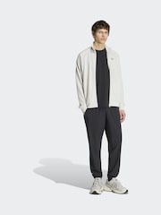 adidas Originals Black Tech Trefoil Essentials Track Pants - Image 3 of 6