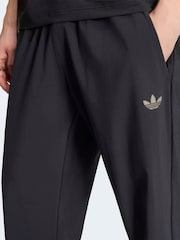 adidas Originals Black Tech Trefoil Essentials Track Pants - Image 4 of 6