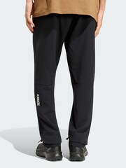 adidas Terrex Black Multi Essentials Stretch Tracksuit Bottoms - Image 2 of 7