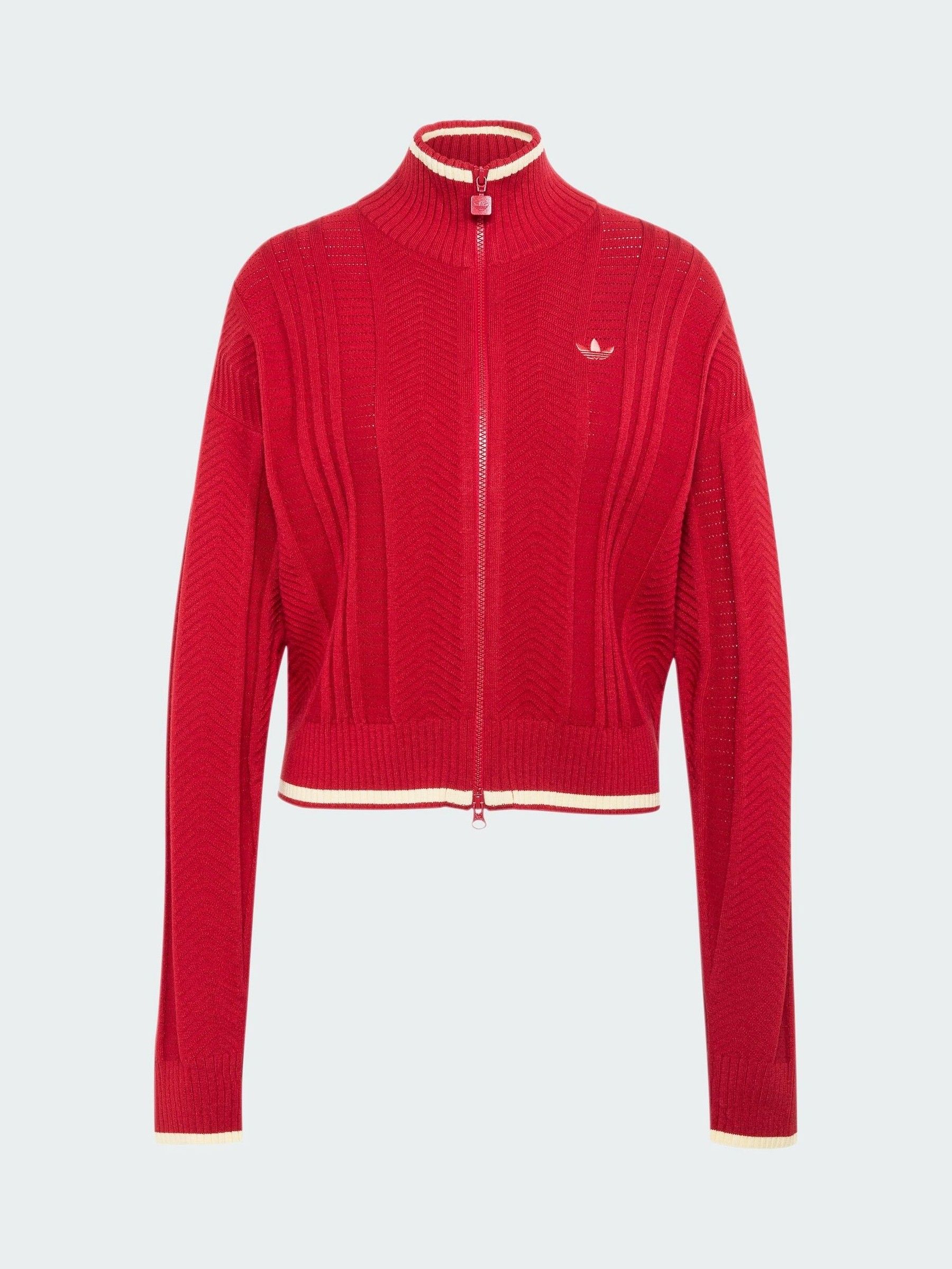 Buy adidas originals Red Cable Knit Firebird Track Top from Next USA