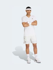 adidas White Tennis Climacool + Freelift Pro T-Shirt - Image 3 of 7
