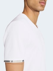 adidas White Tennis Climacool + Freelift Pro T-Shirt - Image 5 of 7