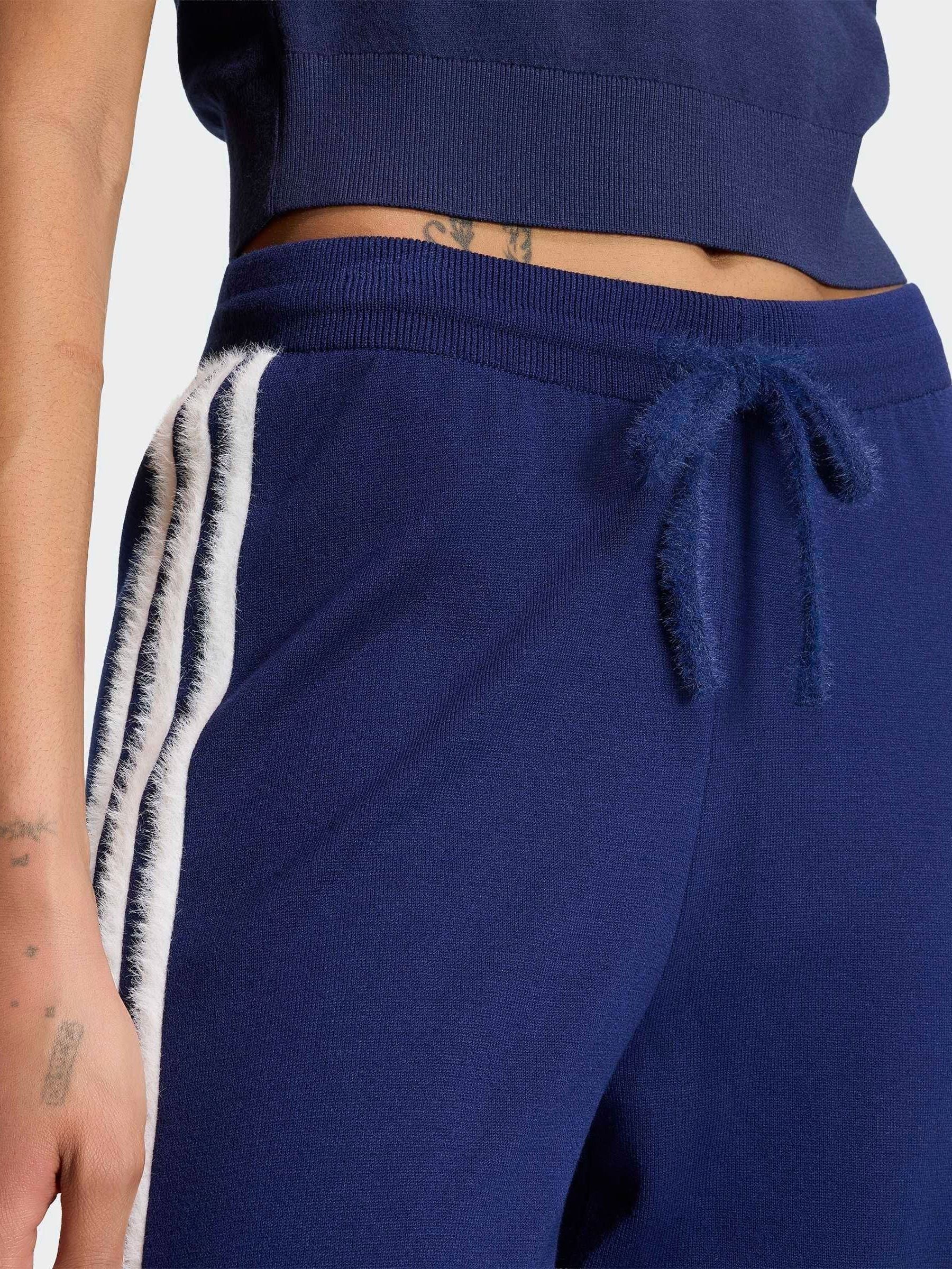 Buy adidas Originals Blue Knit Firebird Track Pants from Next USA