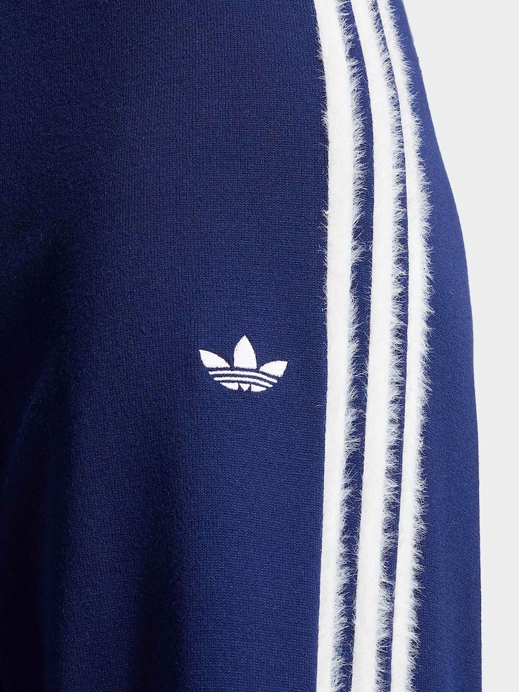 adidas Originals Blue Knit Firebird Track Pants - Image 6 of 6 adidas Originals Blue Knit Firebird Track Pants - Image 6 of 6